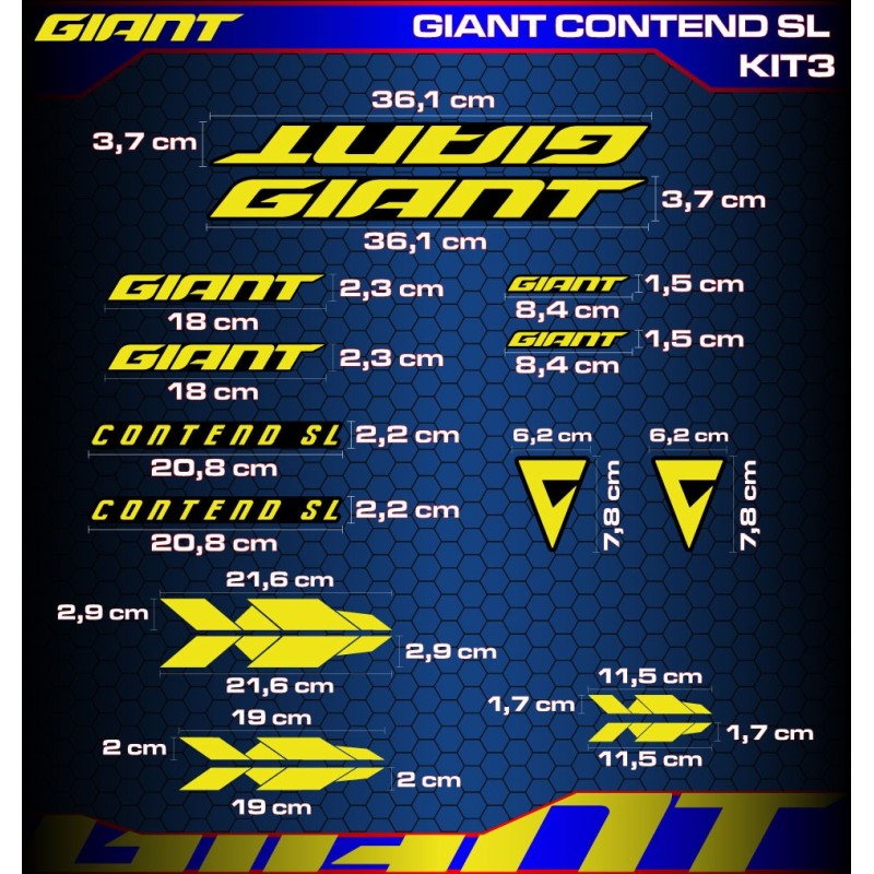 GIANT CONTEND SL Kit3