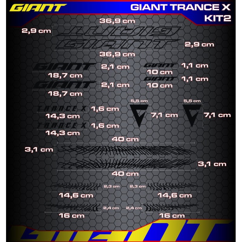 GIANT TRANCE X Kit2