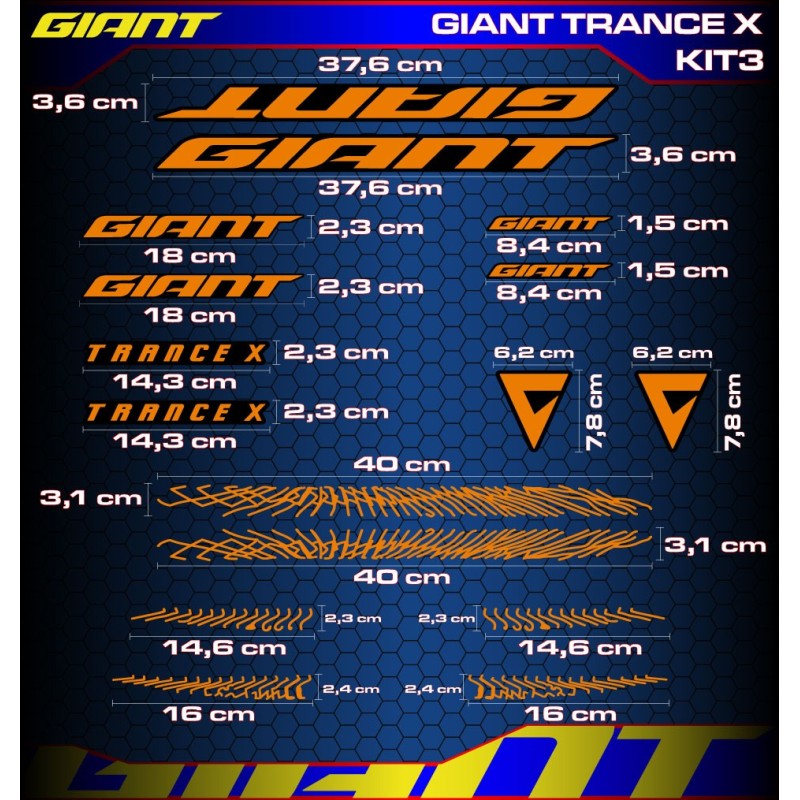 GIANT TRANCE X Kit3