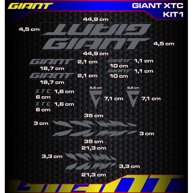 GIANT XTC Kit1