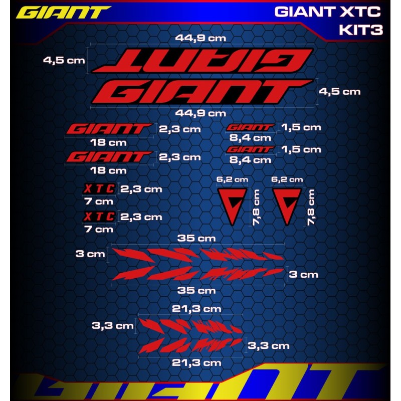 GIANT XTC Kit3