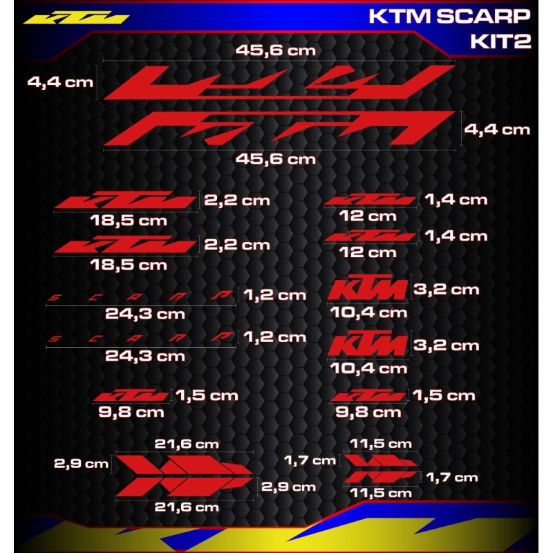 KTM SCARP Kit2