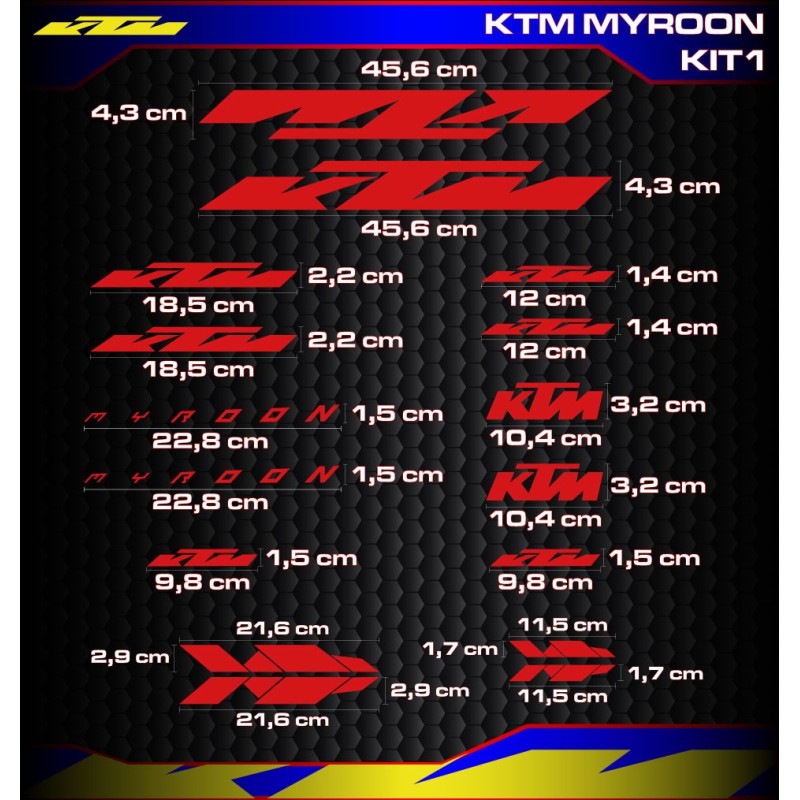 KTM MYROON Kit1