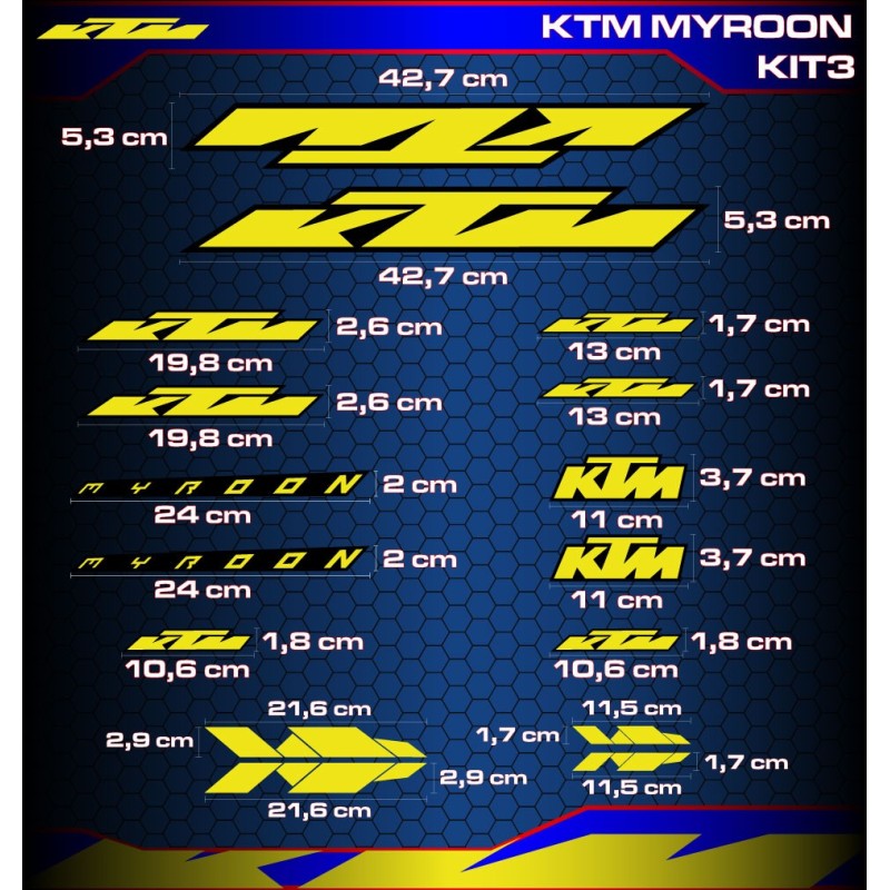 KTM MYROON Kit3