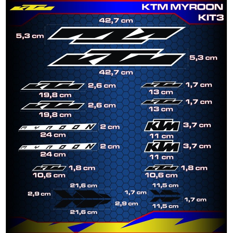 KTM MYROON Kit3