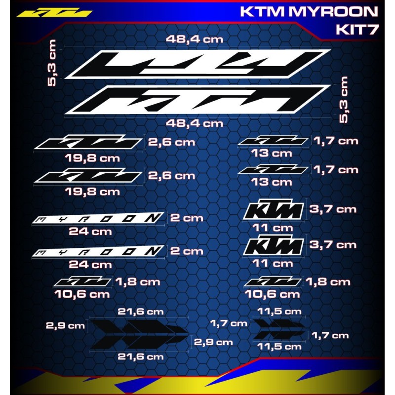 KTM MYROON Kit7