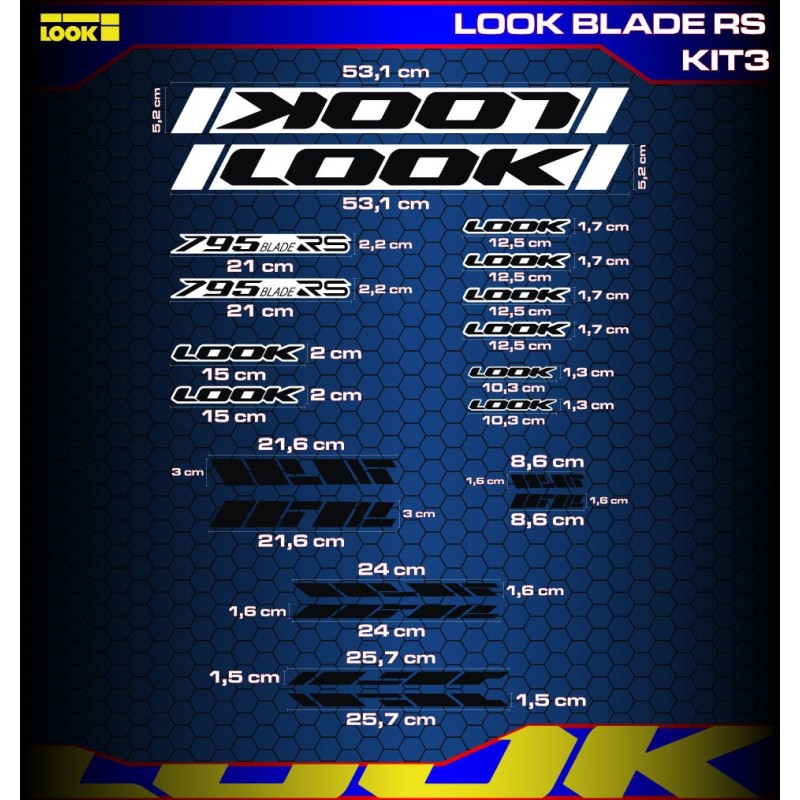 LOOK BLADE RS Kit3