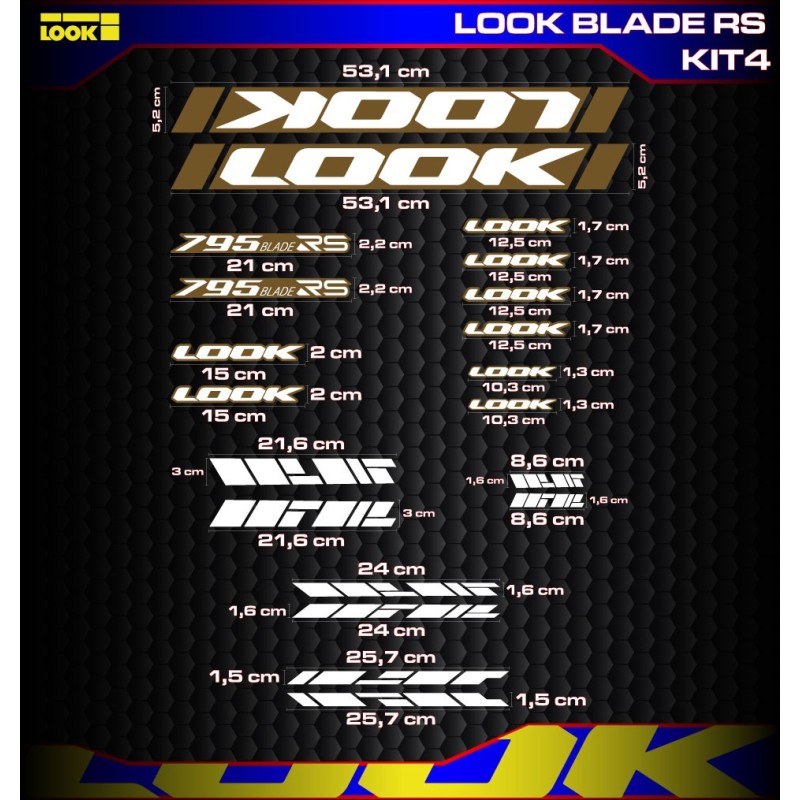 LOOK BLADE RS Kit4