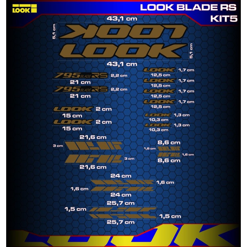 LOOK BLADE RS Kit5