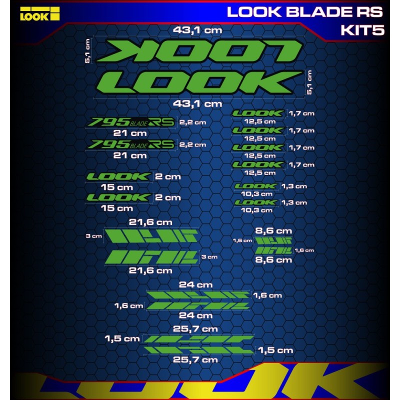 LOOK BLADE RS Kit5