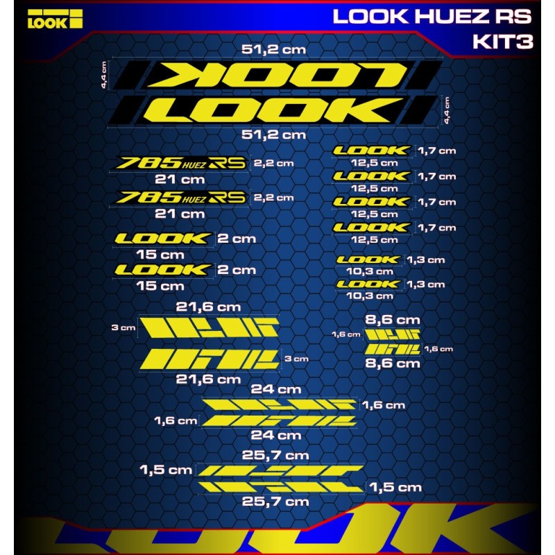 LOOK HUEZ RS Kit3