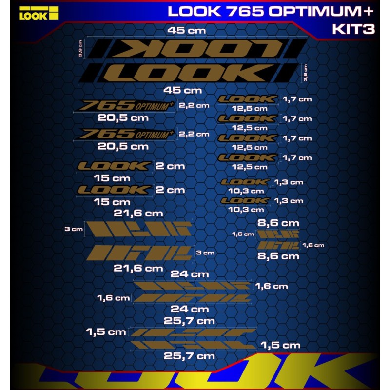 LOOK 765 OPTIMUM + Kit3