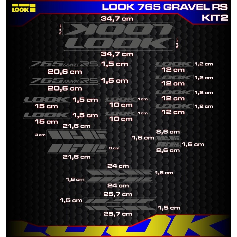 LOOK 765 GRAVEL RS Kit2