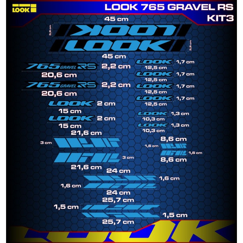 LOOK 765 GRAVEL RS Kit3