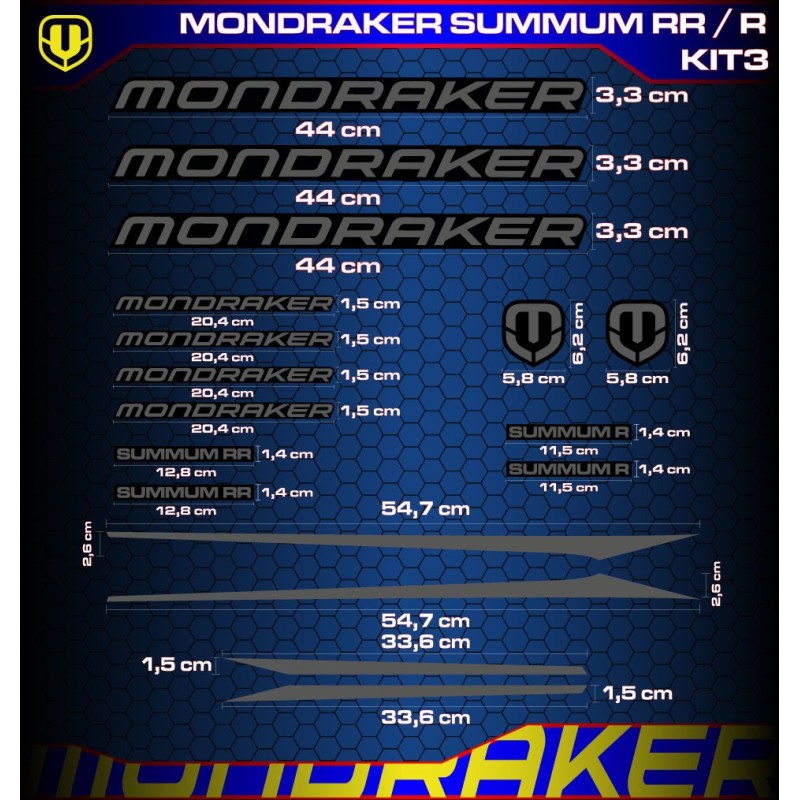 MONDRAKER SUMMUM RR-R Kit3