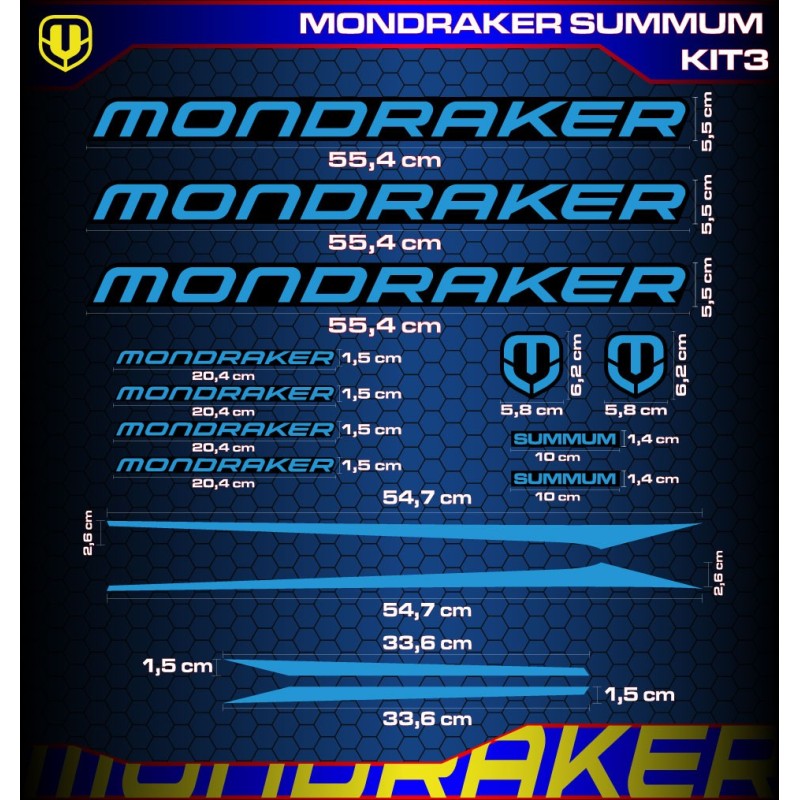 MONDRAKER SUMMUM Kit3