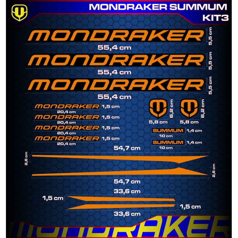 MONDRAKER SUMMUM Kit3