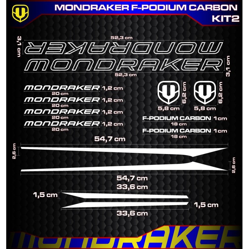MONDRAKER F-PODIUM CARBON Kit2