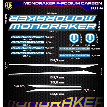 MONDRAKER F-PODIUM CARBON Kit4