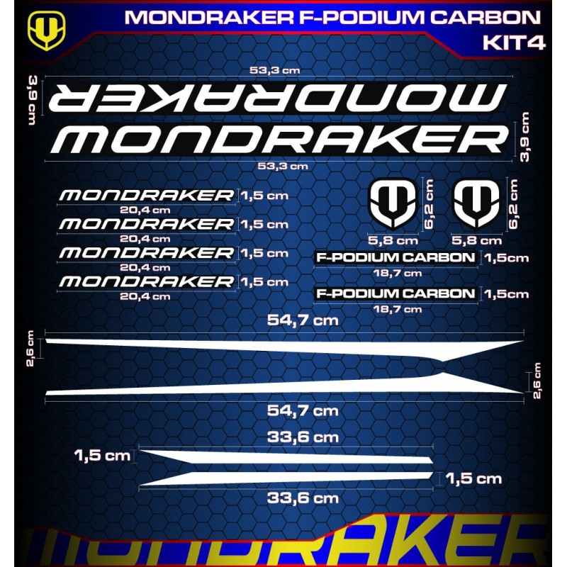 MONDRAKER F-PODIUM CARBON Kit4