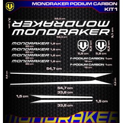MONDRAKER PODIUM CARBON Kit1