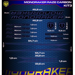 MONDRAKER RAZE CARBON Kit3