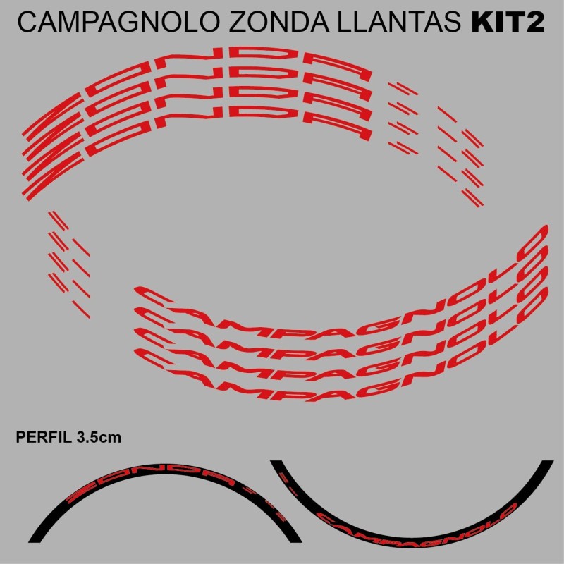 Campagnolo Zonda Kit2