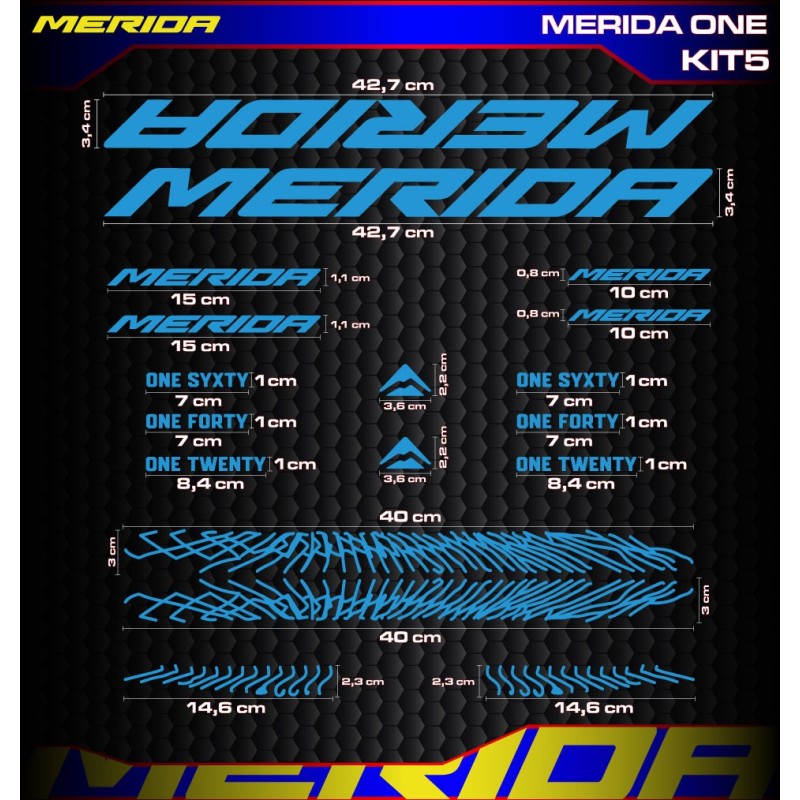 MERIDA ONE SYXTY / ONE FORTY / ONE TWENTY Kit5