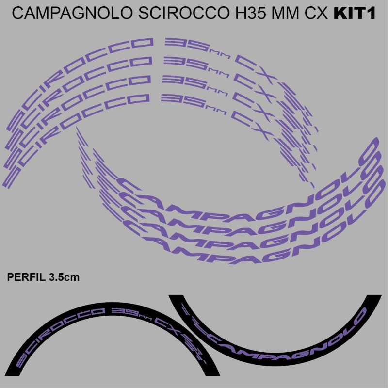 Campagnolo scirocco h35 mm cx kit1