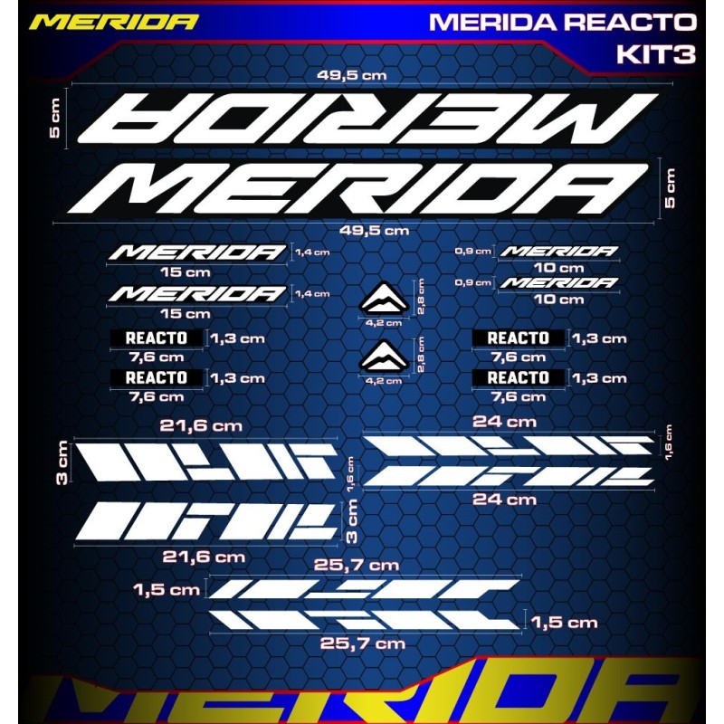 MERIDA REACTO Kit3