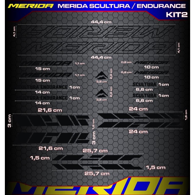 MERIDA SCULTURA / ENDURANCE Kit2