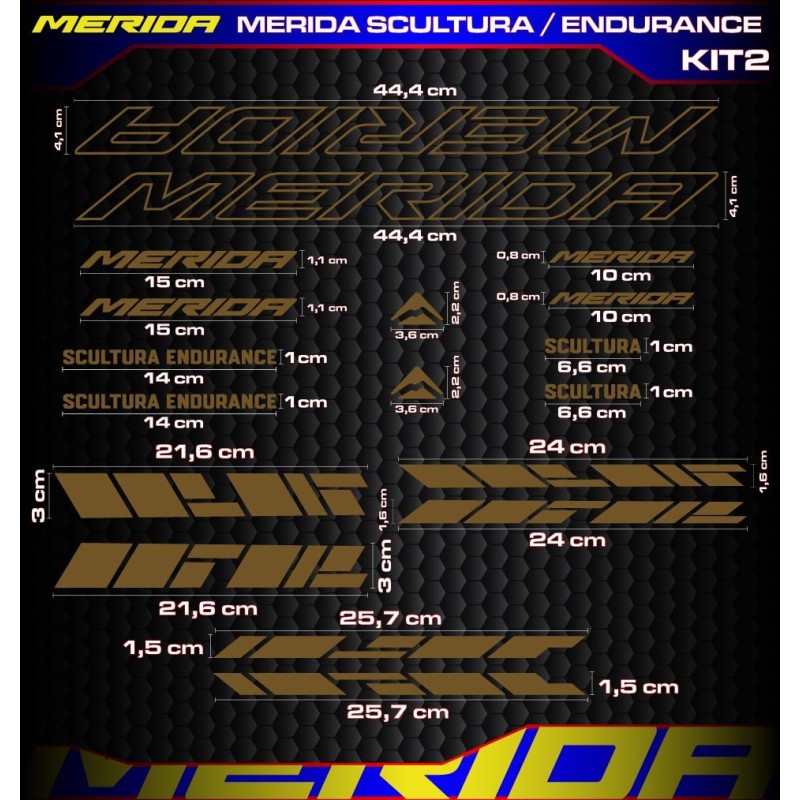MERIDA SCULTURA / ENDURANCE Kit2