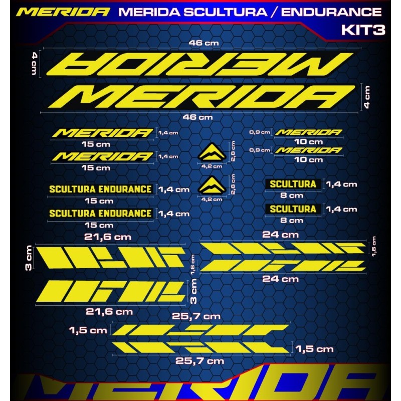 MERIDA SCULTURA / ENDURANCE Kit3