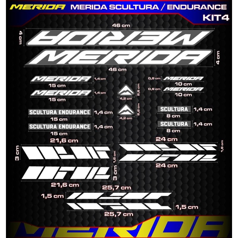 MERIDA SCULTURA / ENDURANCE Kit4