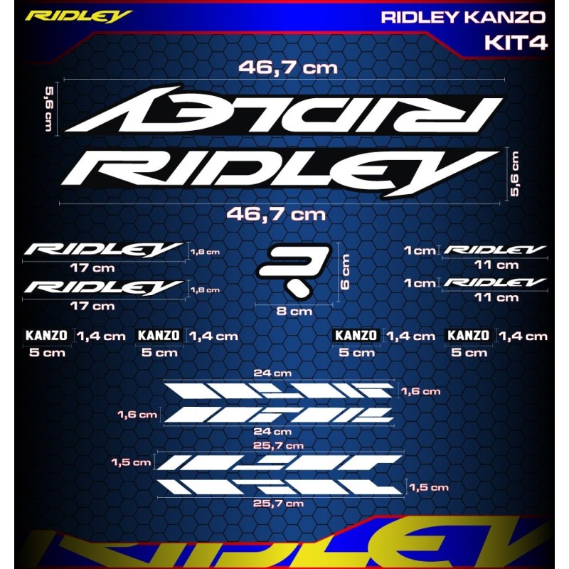 RIDLEY KANZO Kit4