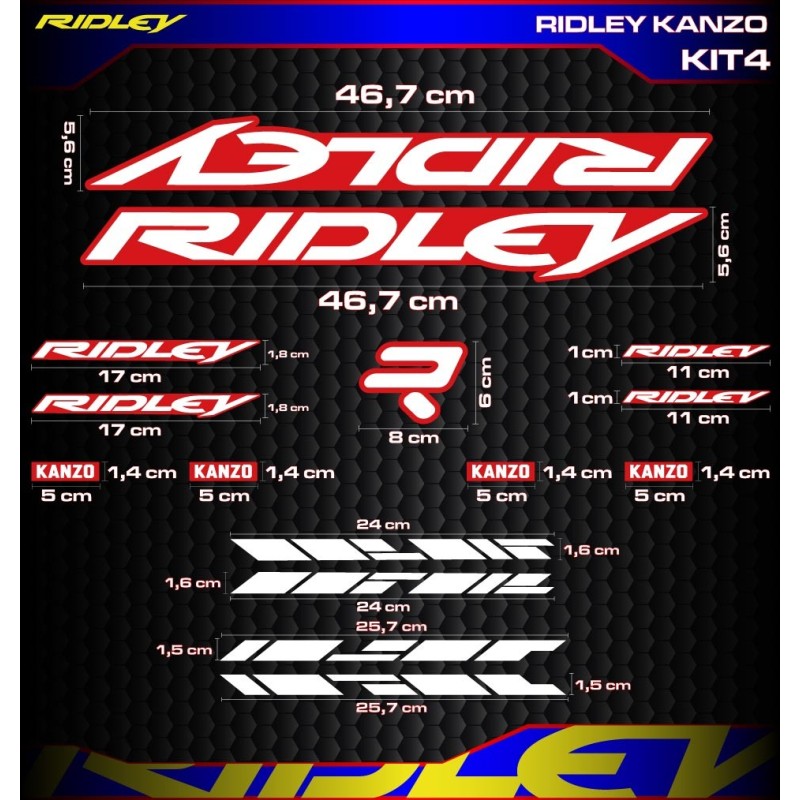 RIDLEY KANZO Kit4