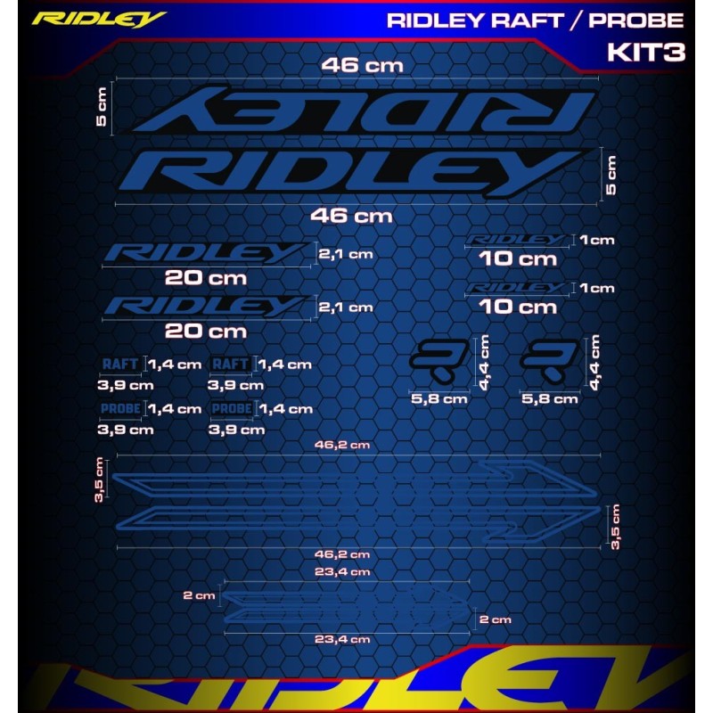 RIDLEY RAFT/PROBE Kit3