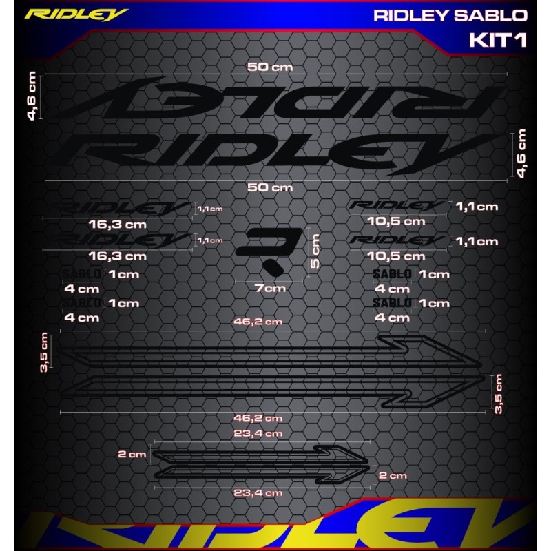 RIDLEY SABLO Kit1