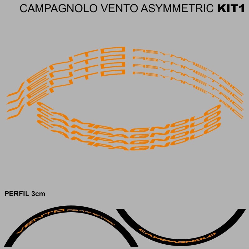 Campagnolo vento asymetric Kit1