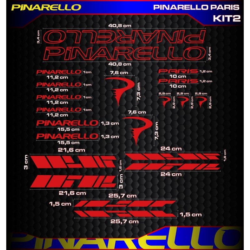PINARELLO PARIS Kit2