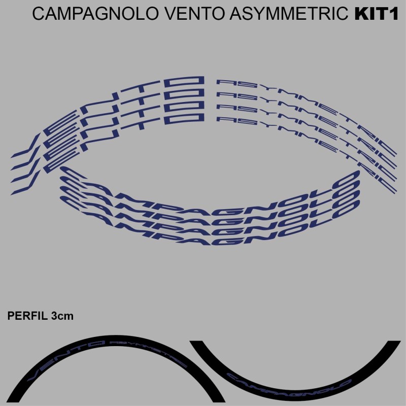 Campagnolo vento asymetric Kit1