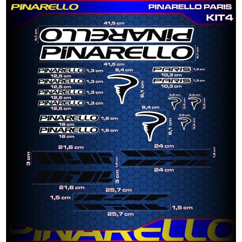 PINARELLO PARIS Kit4