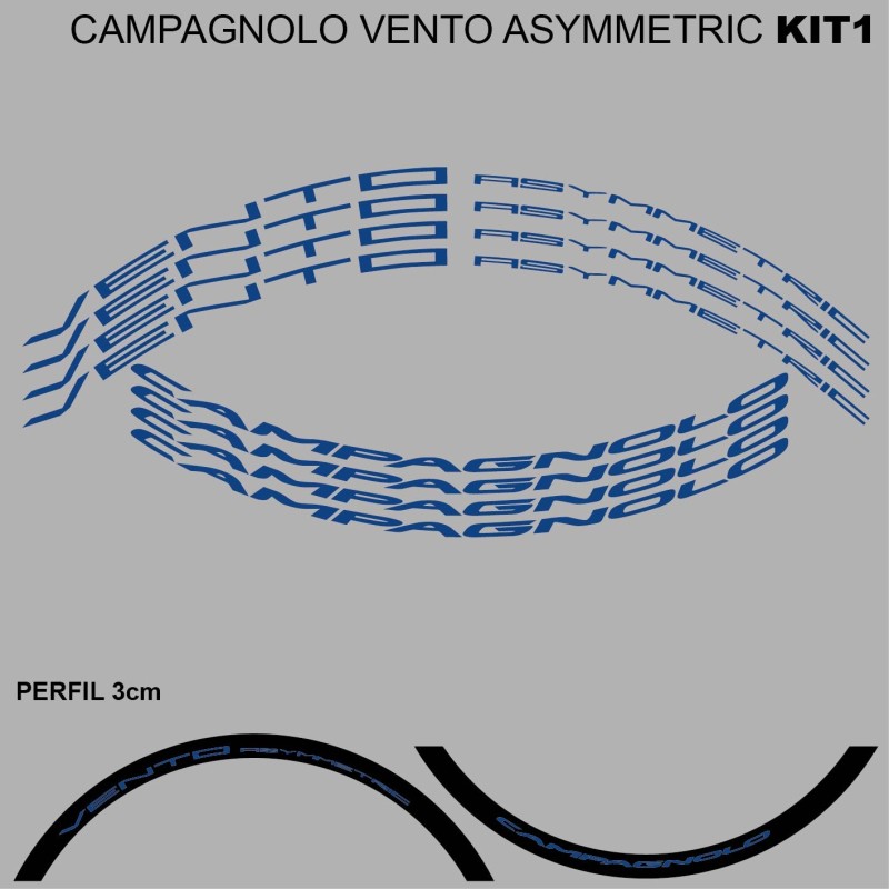 Campagnolo vento asymetric Kit1