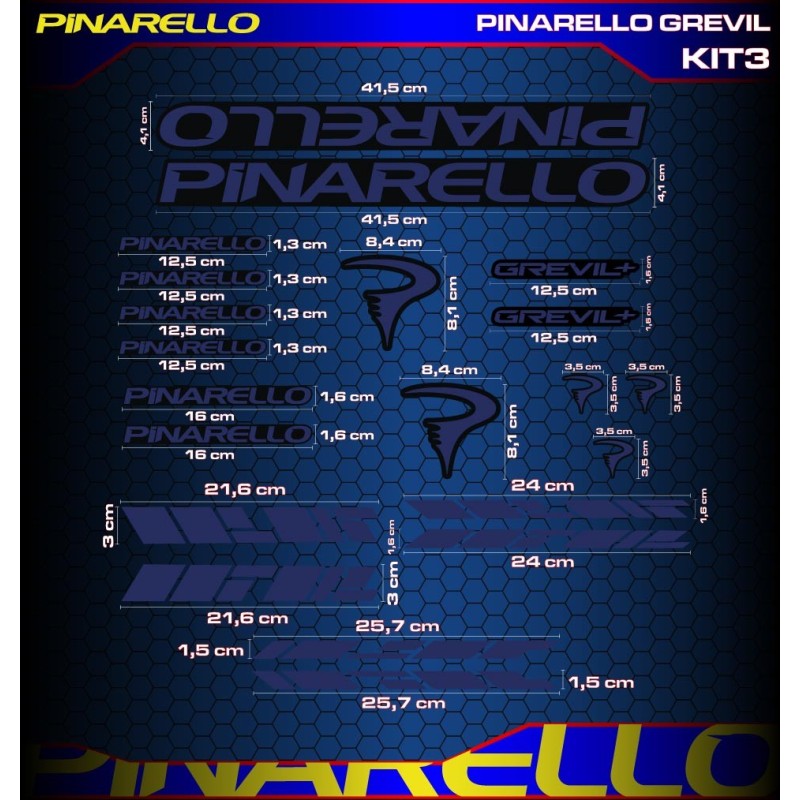 PINARELLO GREVIL Kit3