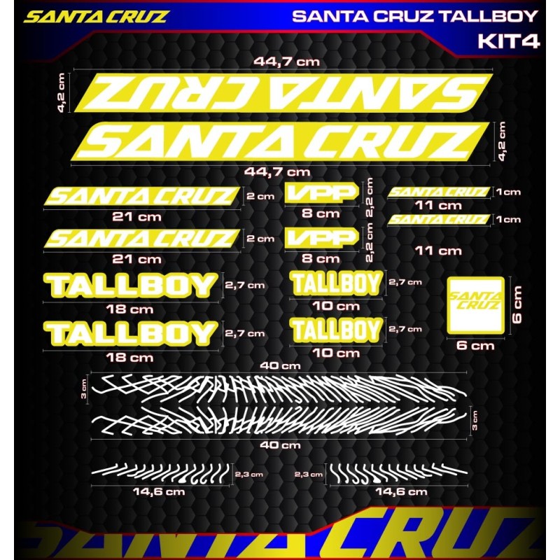 SANTA CRUZ TALLBOY Kit4