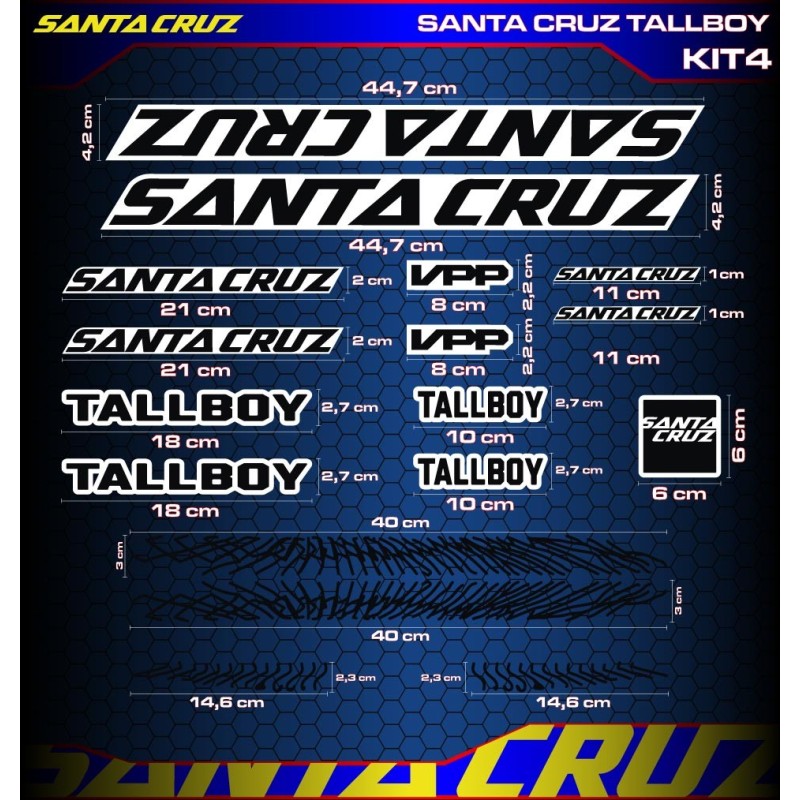 SANTA CRUZ TALLBOY Kit4