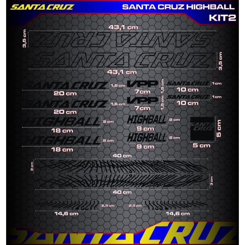 SANTA CRUZ HIGHBALL Kit2
