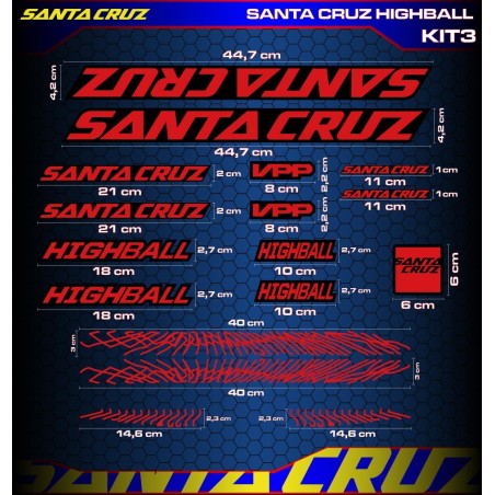 SANTA CRUZ HIGHBALL Kit3