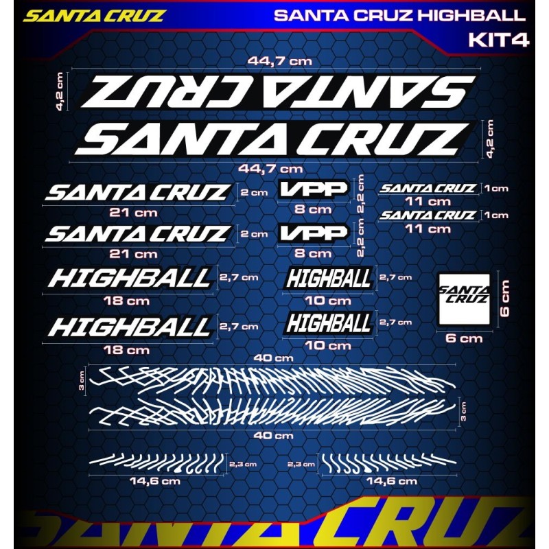 SANTA CRUZ HIGHBALL Kit4