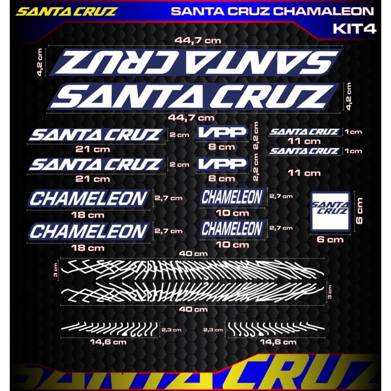 SANTA CRUZ CHAMALEON Kit4